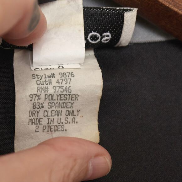 Vintage 90s Gantoss Front Button Coat/Jacket - Size 10 - Picture 5 of 9